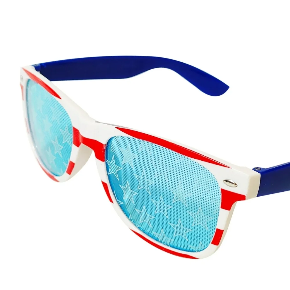 🥝10 For $25🥝♡Way To Celebrate flag glasses